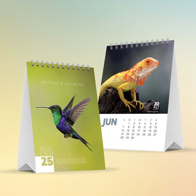 A6 Tent Calendar