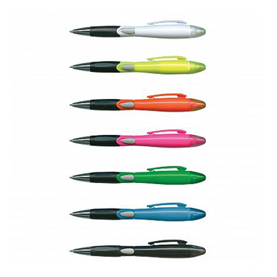 Duo Fluro Pen with Highlighter